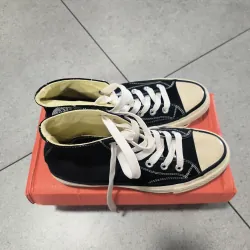 Giày thể thao cổ cao Converse All Star Chuck Taylor Đen  754628