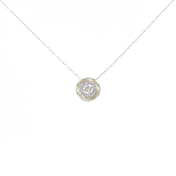 K18WG/K18YG Dây chuyền kim cương 0.20CT - Hàng hiệu Chính hãng