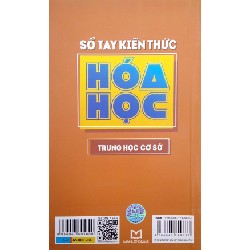 Sổ Tay Kiến Thức Hóa Học Trung Học Cơ Sở - Nguyễn Hoàng Long, Nguyễn Vân Tín 146711