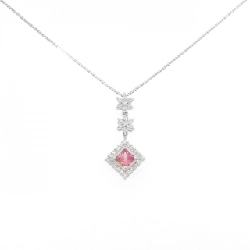 Dây chuyền Sapphire PT900/PT850 0.41CT - Hàng hiệu Chính hãng