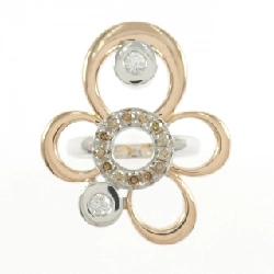 Nhẫn kim cương 750WG/750PG 0.38CT 670347