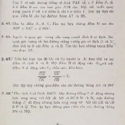 Bài tập Hình học lớp 12 phổ thông xưa 17698