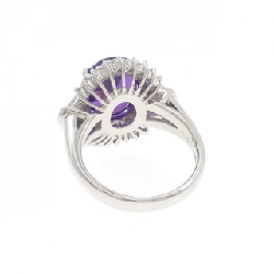 Nhẫn Amethyst PT900 4.57CT - Hàng hiệu Chính hãng 851876