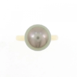 Nhẫn ngọc trai đen K18YG 10.4mm 673434