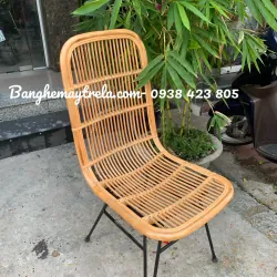 Ghế chân sắt mây 752676