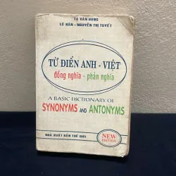 Từ điển anh việt đồng nghĩa trái nghĩa
