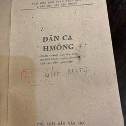 DÂN CA HMÔNG (XB 1984) 496685