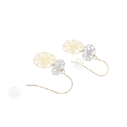 K18YG/K18WG Bông tai - Hàng hiệu Chính hãng 871298