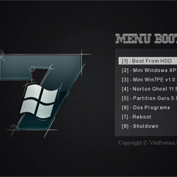 Menu Boot (Đĩa CD cứu hộ) 306340