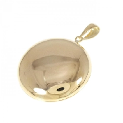 K18YG(枠) Đồng xu Mặt dây chuyền - Hàng hiệu Chính hãng 867981