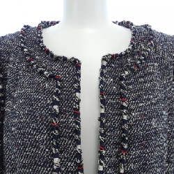 【Mã giảm giá】Áo khoác không cổ CHANEL 635119