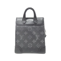 Túi xách vai Louis Vuitton Monogram Eclipse Nano Steamer M82774 612545