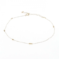 K18YG Vòng chân - Hàng hiệu Authentic 869257