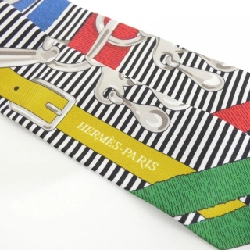 【Sản phẩm chưa sử dụng】Khăn quàng cổ Hermès MORS A JOUETS CHEMIES Twilly 063419S 624840