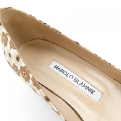 【Mã giảm giá】Giày cao gót MANOLO BLAHNIK 663596
