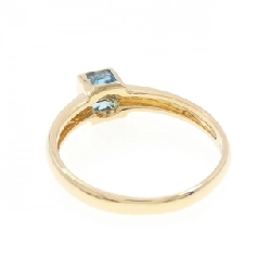 Nhẫn Blue Topaz K18YG - Hàng hiệu Chính hãng 851387