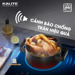 Bếp từ đôi KALITE KDI72 mặt kính sang trọng an toàn dễ vệ sinh 601479