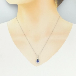 Dây chuyền Sapphire PT900/PT850 1.41CT - Hàng hiệu Chính hãng 857010