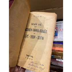 Luận đề về Nguyễn Đình Chiểu và Lục Vân Tiên - Tạ Văn Ru