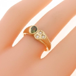 Nhẫn Sapphire K18YG 0.32CT - Hàng hiệu Chính hãng 853263