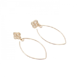 K18PG Bông tai hoa kim cương 0.40CT - Hàng hiệu Chính hãng 865732