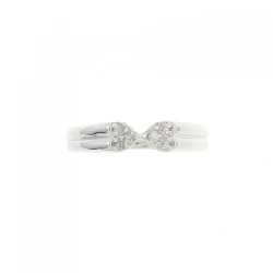 Nhẫn nhẫn hồng kim cương K18WG 0.06CT 672347