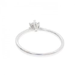 Nhẫn kim cương Solitaire K18WG 0.094CT - Hàng hiệu Chính hãng 853156