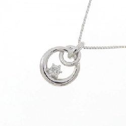 K18WG Dây chuyền kim cương 0.10CT - Hàng hiệu Chính hãng 859868