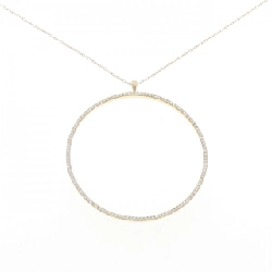 K18YG Dây chuyền kim cương 1.00CT - Hàng hiệu Chính hãng