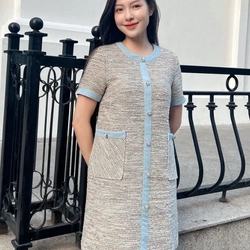 Đầm suông dạ (Size M) - Mới 100% 327068