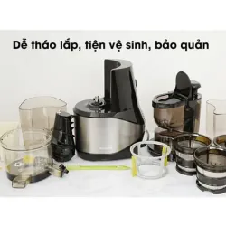 🥕 Máy ép chậm KALITE KL-599 🍹 Nước ép sánh mịn – Ít bọt 779690