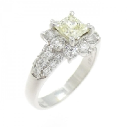 Nhẫn kim cương PT900 0.596CT - Hàng hiệu Authentic