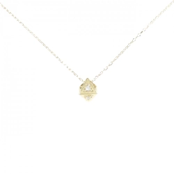 K18YG Dây chuyền kim cương 0.02CT - Hàng hiệu Authentic