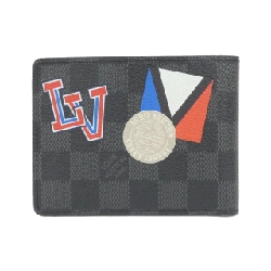 Louis Vuitton Damier Graphite (LV League) Porte-Feuille Multiple N64439 Ví Đựng Tiền 620144