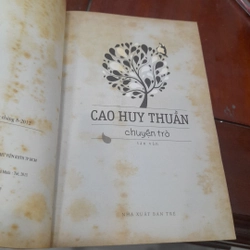 CAO HUY THUẦN chuyện trò (tản văn) 537155