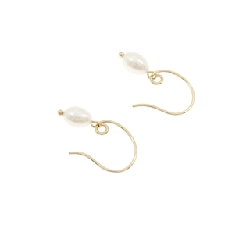 K18YG Bông tai ngọc trai nước ngọt - Hàng hiệu Authentic 863793