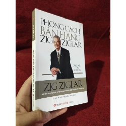 (TẶNG BOOKMARK) Phong cách bán hàng zig ziglar mới 100%