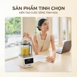 Máy làm sữa hạt UNIE UCB15 1.5L giảm ồn 30%, 10 chức năng nấu, xay nấu tự động thông minh 578098