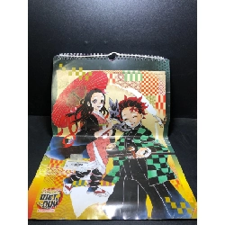 Lịch treo tường 2022 đính kèm tranh màu tuyệt đẹp mới 80% ( tranh màu ) bẩn nhẹ HCM2812 912591