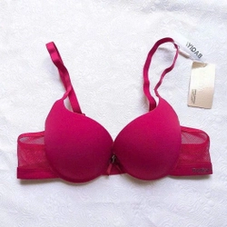 Áo ngực su có gọng đệm 3cm nâng đẹp dây phối lưới mịn mát 447311