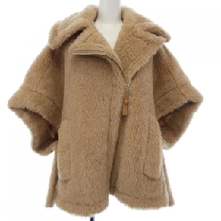 Max Mara 473625 Áo choàng gấu teddy 632971
