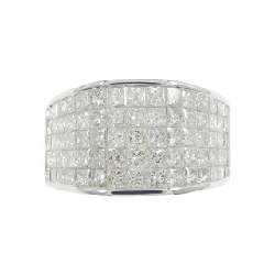 Nhẫn kim cương K18WG - Hàng hiệu Authentic 854735