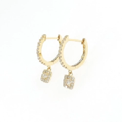 K18YG Bông tai kim cương 0.28CT - Hàng hiệu Chính hãng 873836