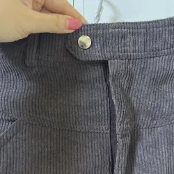 Chân váy nhung tím 971001