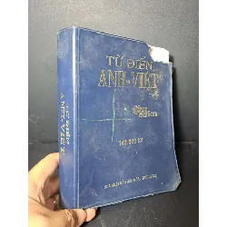 Từ điển Anh Việt 140.000 từ - mới 70% rách bìa mất áo có viết ố - HỌC NGOẠI NGỮ - HCM0111