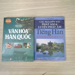 Combo sách VĂN HOÁ HÀN QUỐC + CÁC NGUYÊN TẮC PHÁT ÂM TIẾNG HÀN