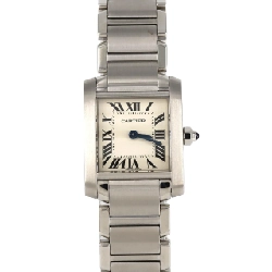 Cartier Tank Française SM W51008Q3 SS Quartz - Hàng hiệu Chính hãng