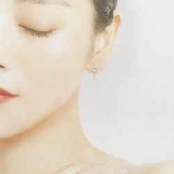 K18PG Bông tai Hồng Ngọc - Hàng hiệu Chính hãng 865837