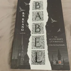 Babel của R F Kuang sách đọc  1 lần tình trạng khoảng 90%