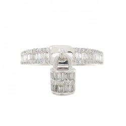 Nhẫn kim cương K18WG 0.40CT 672167